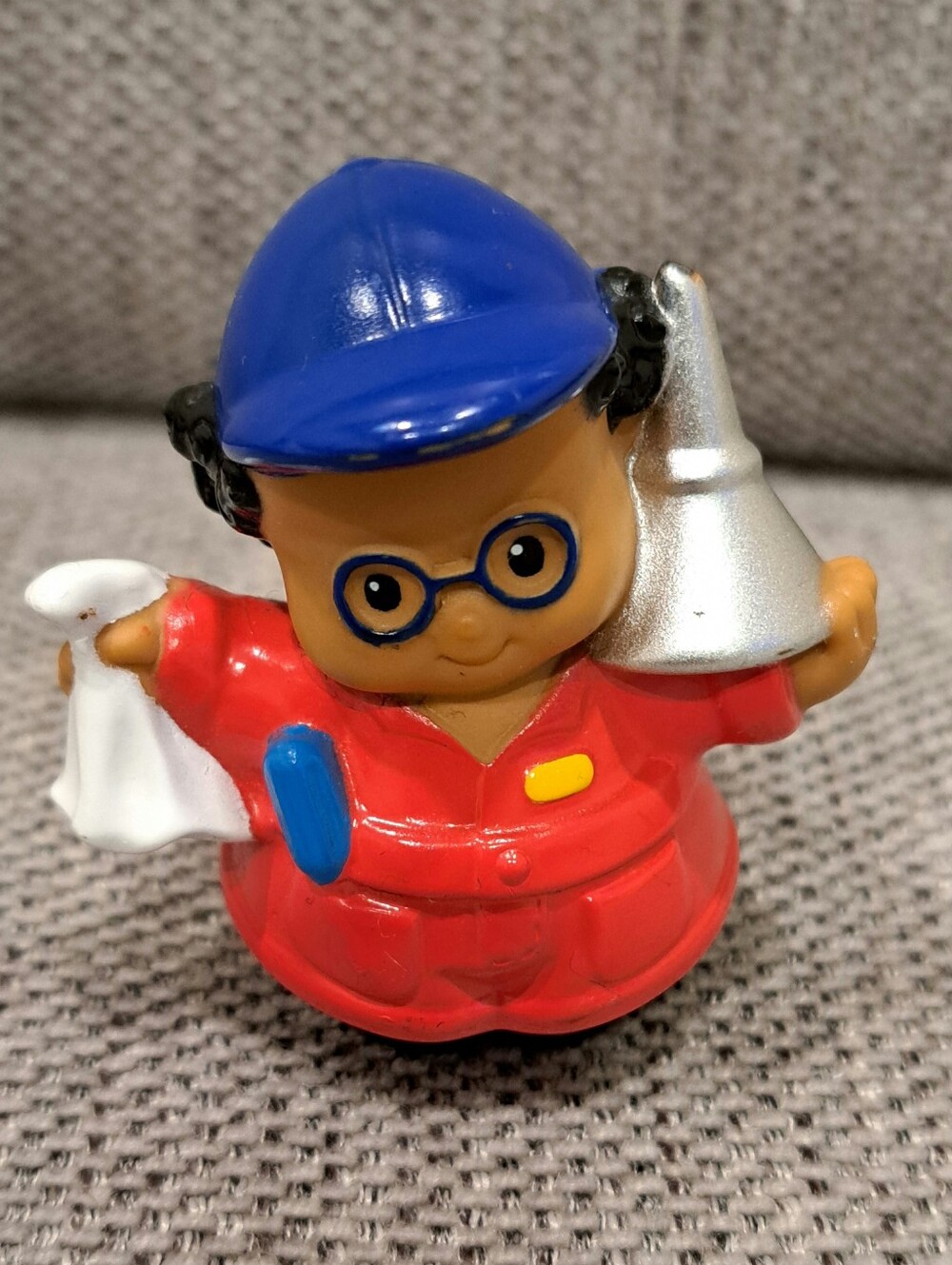 Little People Girl Mechanic Chunky Line Garage Auto Shop Roadside Helper